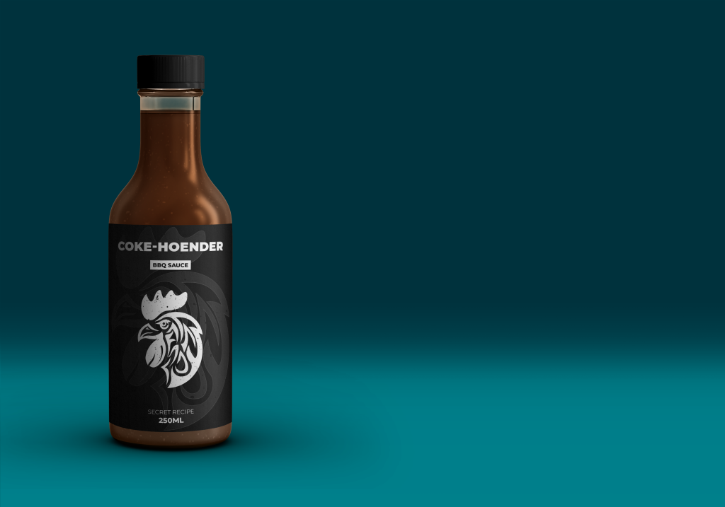 Coke-Hoender barbecue sauce packaging concept